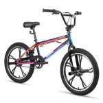Hiland v�lo bmx enfant 20 pouces, rayons 5, pour gar�ons et filles a partir de 7 a 13 ans, rotor 360 ...