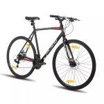 Hiland v�lo de course 28 pouces, 21 vitesses pour homme, v�lo de ville avec frein a disque, cadre 530mm, ...