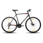 Hiland v�lo de course 28 pouces, 21 vitesses pour homme, v�lo de ville avec frein a disque, cadre 570mm, ...