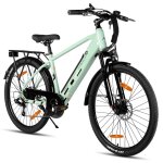 Hiland vtt electrique 26 pouces, e - mtb 250w avec batterie 36v 10. 4ah, v�lo tout - terrain a freins ...