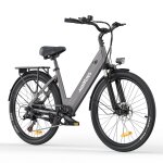 Hillmiles milecity 1 - vlo electrique 26 ; - moteur 250w - batterie amovible 36v 13ah - autonomie 100km ...