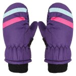 Hiver enfants mitaines de neige unisexe impermable a l'eau mitaine de ski gants chauds d'hiver - enfants ...