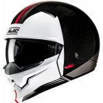 Hjc i20 vena casque jet, noir - blanc - rouge, taille 2xl pour hommes