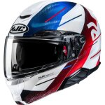 Hjc rpha 91 blat casque, blanc - rouge - bleu, taille xl pour hommes