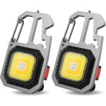 Hljhj - 2 pcs mini lampe de travail portable 7 modes porte - cls lampe de poche etanche lampes d'inspection ...