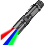 Hljhj - lampes de poche led 4 en 1 - lumière blanche, rouge, verte et bleue avec 5 modes d'éclairage ... Hljhj - lampes de poche led 4 en 1 - lumière blanche, rouge, verte et bleue avec 5 modes d'éclairage ...