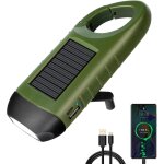 Hljhj - lampe de poche solaire, lampe torche a led usb rechargeable, petite lampe de poche avec boucle ... Hljhj - lampe de poche solaire, lampe torche a led usb rechargeable, petite lampe de poche avec boucle ...