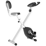 Homcom vlo d'appartement vlo d appartement pliable 8 niveaux de rsistance magntique selle rglable ...