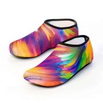 Hommes femmes enfants sport nautique plage natation chaussettes mince multi imprime anti - dérapant fitness ... Hommes femmes enfants sport nautique plage natation chaussettes mince multi imprime anti - dérapant fitness ...