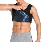 Hommes sweat gilet fitness sauna costume minceur corps shaper gros brleur entranement dbardeurs sous ...