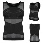Hommes taille mince shaper gilet ventre croix haut sans manches noir m - 3xl nylon vêtements de sport ... Hommes taille mince shaper gilet ventre croix haut sans manches noir m - 3xl nylon vêtements de sport ...