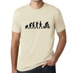 Homme tee - shirt evolution du cyclisme - evolution of cycling - t - shirt graphique eco - responsable ...