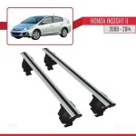 Barres de toit - ace - 4 - honda insight ii - aluminium - gris - charge utile < 300 kg