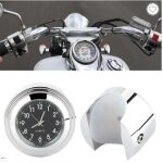 Horloge de guidon de moto 7 / 8 1 montre pr�cise a chronom�tre (noir)