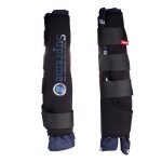 Horze guetres d'curie pour chevaux supreme pro. taille full. noir