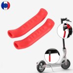 Housse en caoutchouc pour poign�e levier de frein et b�quiile pour v�lo, trottinette electrique xiaomi ...