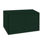 Housse de protection pour balancelle de jardin, polythylne, vert, 220x150x145 cm