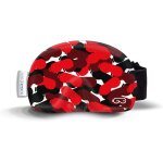 Housse de protection pour lunettes de ski en microfibre (taille unique). [b1070]