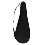 Housse de protection noire pour raquette de squash avec bandoulire rglable et rembourrage lger