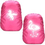 Housse de protection contre la pluie pour enfant, housse sac a dos impermable, housse de sac a dos rflchiss ...