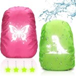 Housse de protection contre la pluie pour enfant, housse sac a dos imperm�able, housse de sac a dos r�fl�chiss ...