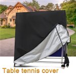 Housse de protection pour table de ping - pong, anti - uv, noire, 190t, imperméable, anti - poussière, ... Housse de protection pour table de ping - pong, anti - uv, noire, 190t, imperméable, anti - poussière, ...