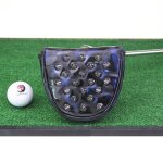 Housse de protection pour t�te de golf, capuchon de putter de golf, etanche a la poussi�re avec boucle ...