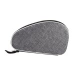 Housse de raquette de tennis de table housse de raquette de ping - pong en forme d'éventail gris léger ... Housse de raquette de tennis de table housse de raquette de ping - pong en forme d'éventail gris léger ...
