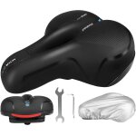 Housse de selle de vlo confortable impermable respirant et ergonomique couvre selle gel selle vlo ...