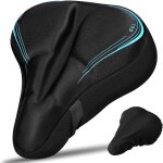Housse de selle de vlo, couvre selle avec protege pluie velo, coussin selle pour hommes et femmes, 27. ...