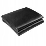Housse de table de billard en cuir imperméable et latex pour table de ping - pong, noire, 9 pieds Housse de table de billard en cuir imperméable et latex pour table de ping - pong, noire, 9 pieds