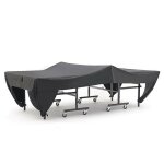 Housse de table de ping - pong, impermable, noire, protection pour l'extrieur, intrieur, anti - uv, ...