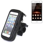 Pour huawei y5 ii dual - sim bike mount support guidon vlo moto quad scooter etc etanche etui housse ...