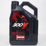 Huile 10w40 motul 100% synthtique 300v factory line moteur 4 temps en 4l neuf