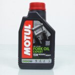 Huile de fourche motul 15w technosynthese expert medium heavy pour moto scooter cross
