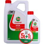 Huile moteur - castrol gtx - 5w - 30 c4 - 5l + 1l - offre sp�ciale