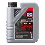 Huile moteur liqui moly essence / diesel top tec 4300 5w30 1l