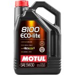Huile moteur motul 8100 eco - lite 5w30 5l Huile moteur motul 8100 eco - lite 5w30 5l