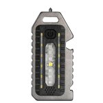 Hutp - mini lampe de poche tactique, lumire d'paule de police avec clip, feu arrire tactile rechargeable ...