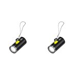 Hutp - porte - cls de poche led de type c, lumire forte, mini lampe de poche, petite torche, accessoires ...