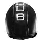 Huub bonnet de bain unisex s noir / gris