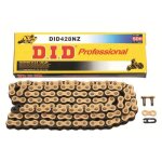 D. i. d - chaine de transmission 428 nz sdh or - noire 130 maillons renforcee