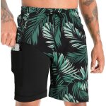 Iawan - maillot short de bain homme piscine séchage rapide surf l'été hawaïen short de plage imprimé Iawan - maillot short de bain homme piscine séchage rapide surf l'été hawaïen short de plage imprimé