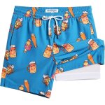 Iawan - short de bain homme maillot 2 - in - 1 séchage rapide slip doublure pour vacances sur la plage ... Iawan - short de bain homme maillot 2 - in - 1 séchage rapide slip doublure pour vacances sur la plage ...