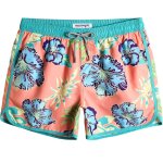 Iawan - short de bain homme vintage - maillot de bain homme bermuda schage rapide doublure confortable ...