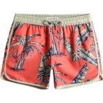 Iawan - short de bain homme vintage - maillot de bain homme bermuda schage rapide doublure confortable ...