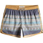 Iawan - short de bain homme vintage - maillot de bain homme bermuda schage rapide doublure confortable ...