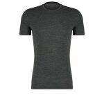 Icebreaker - anatomica s / s crewe - sous - v�tement m�rinos taille m, gris
