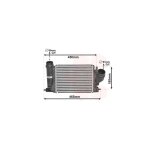 Intercooler pour nissan x - trail version 1. 6dci depuis 2014