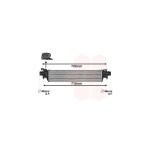 Intercooler pour opel adam depuis oct 2012 version 1. 4i